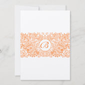 Coral Grey Whimsical Tortelduifjes Weddenschap Kaart (Voorkant)