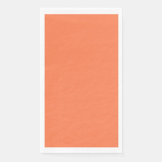 Coral Guest Paper Napkin Servet (Voorkant)