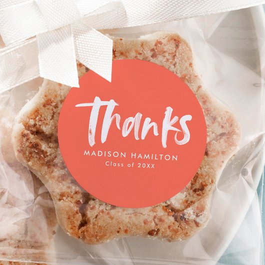 Coral | Het Afstuderen van het Manuscript van de B Ronde Sticker