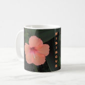 Coral Hibiscus Mok (Voorkant links)