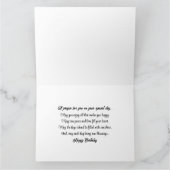 Coral Hibiscus - Verjaardag Kaart (Binnen)