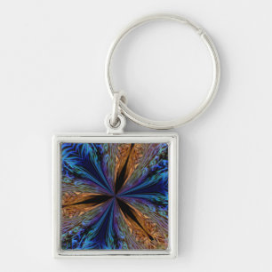 Coral Kaleidoscoop Sleutelhanger