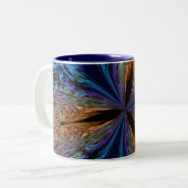 Coral Kaleidoscope Mok (Voorkant links)