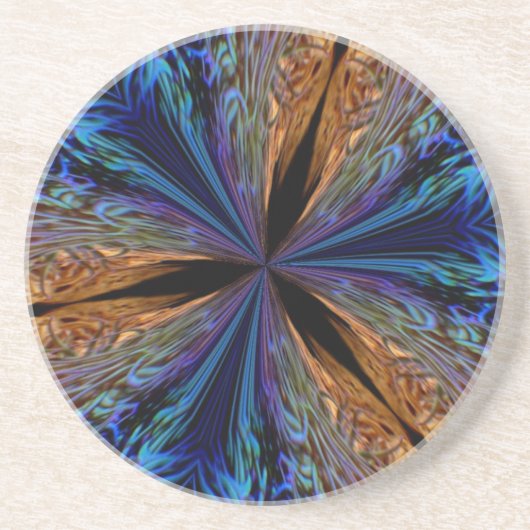 Coral Kaleidoscope Onderzetter (Voorkant)