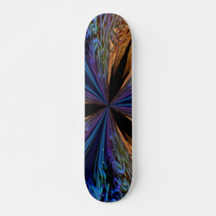 Coral Kaleidoscope Skateboard
