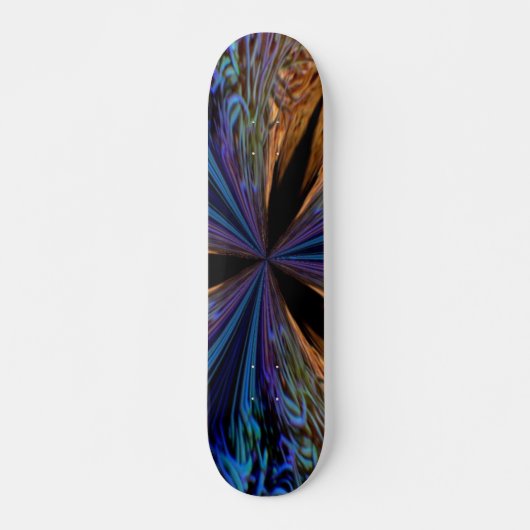 Coral Kaleidoscope Skateboard (Voorkant)