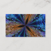 Coral Kaleidoscope Visitekaartje (Achterkant)