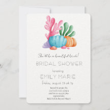 Coral Kisses & Ocean Wishes Bruidsfeest