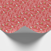 Coral Leaf Drift Worpdeken Cadeaupapier (Hoek)