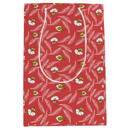 Coral Leaf Drift Worpdeken Medium Cadeauzakje