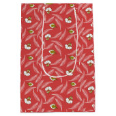 Coral Leaf Drift Worpdeken Medium Cadeauzakje (Achterkant)