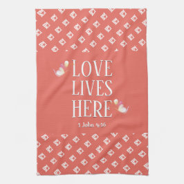 Coral | LEVENDE LEVENS HIER | Stijlvol Theedoek
