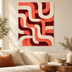 Coral Loom Labyrinth Kunstprint Poster