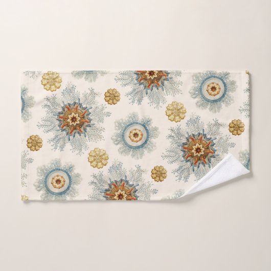 Coral Mandala Pattern Bad Handdoek (Handdoek)