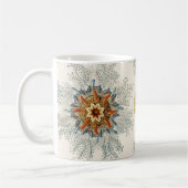 Coral Mandala Pattern Koffiemok (Links)