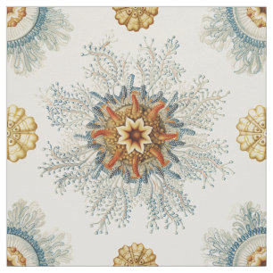 Coral Mandala Pattern Stof