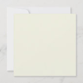 Coral Mint Green Chevron Wedding ZigZag Kaart (Achterkant)