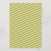 Coral & Mint Magazine Trouwfoto Kaart (Achterkant)