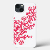 Coral Motif Hoesje-Mate Case-Mate iPhone Case (Achterkant)