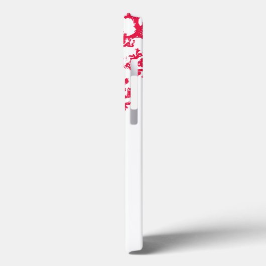 Coral Motif Hoesje-Mate Case-Mate iPhone Case (Achterkant / Links)