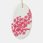Coral Motif Keramisch Ornament (Rechts)