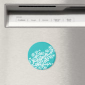 Coral Motif Magneet (Insitu (Vaatwasser))