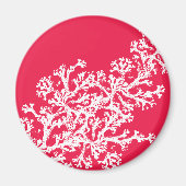 Coral Motif Magnet (Voorkant)