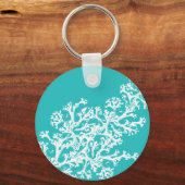 Coral Motif Sleutelhanger (Voorkant)