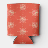 Coral Nautical Sailing Compass Blikjeskoeler (Voorkant)