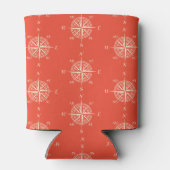 Coral Nautical Sailing Compass Blikjeskoeler (Achterkant)