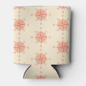 Coral Nautical Sailing Compass Blikjeskoeler (Voorkant)