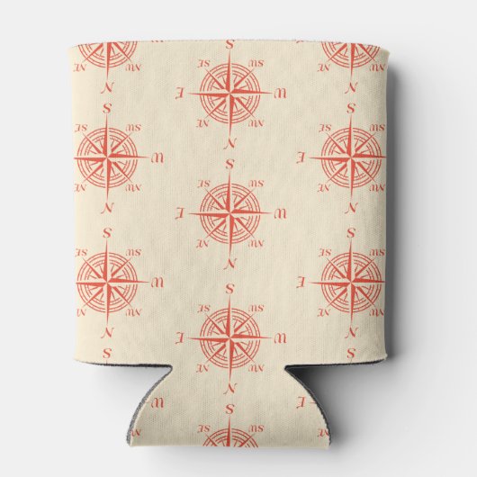 Coral Nautical Sailing Compass Blikjeskoeler (Achterkant)