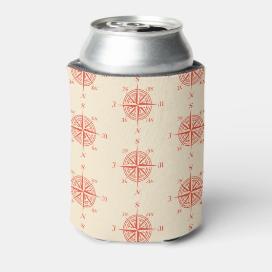 Coral Nautical Sailing Compass Blikjeskoeler (Blikje Achterkant)