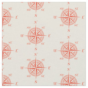 Coral Nautical Sailing Compass Stof