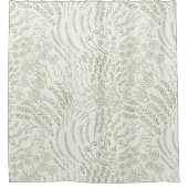 Coral Ocean Beach Douchegordijn (Voorkant)