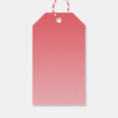 Coral Ombre Cadeaulabel (Achterkant)