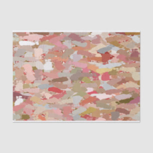 Coral Paint Splatter tissue papier