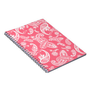 Coral Paisley-laptop Notitieboek