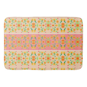Coral Peach en Gold Badmat