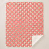 Coral & Pearls Elegant Soft Throw Blanket (Voorkant)