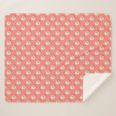 Coral & Pearls Elegant Soft Throw Blanket (Voorkant (horizontaal))