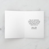 Coral Personalized 35th Wedding Jubileum Kaart (Binnen)