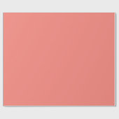 Coral Pink Best Monochromatic Cadeaupapier (Vlak)