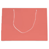 Coral Pink Large Gift Bag Groot Cadeauzakje (Voorkant)