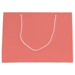 Coral Pink Large Gift Bag Groot Cadeauzakje