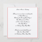 Coral Pink Poppies Kaart (Achterkant)