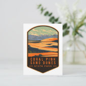 Coral Pink Sand Dunes State Park Briefkaart (Staand voorkant)