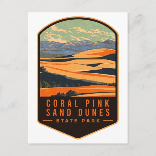 Coral Pink Sand Dunes State Park Briefkaart (Voorkant)