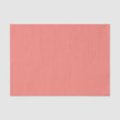 Coral Pink-weefselpapier Tissuepapier (Voorkant)