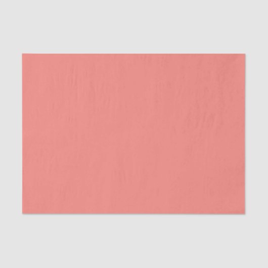 Coral Pink-weefselpapier Tissuepapier (Voorkant)